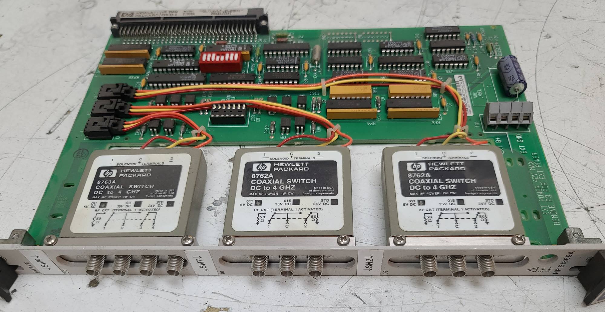 HP / Agilent Coaxial switch  just arrived